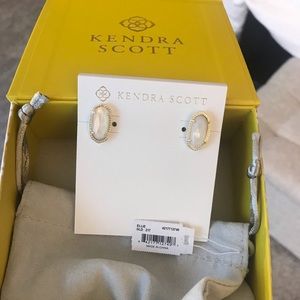 Ellie Gold Stud Earrings